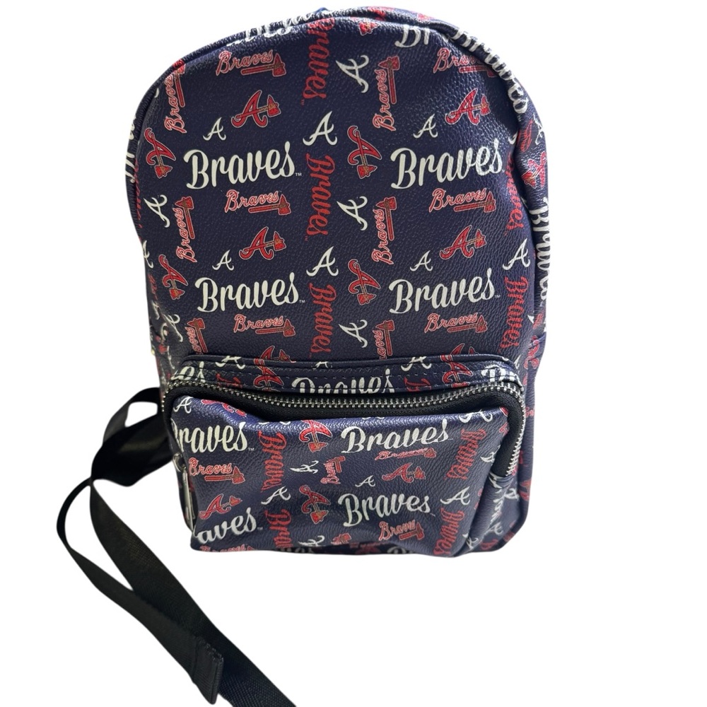 FOCO MLB Braves Logo Mini Backpack / purse NWT